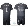 Maglia da Calcio Portiere Real Madrid Thibaut Courtois 1 Casa 2021-22 per Bambino